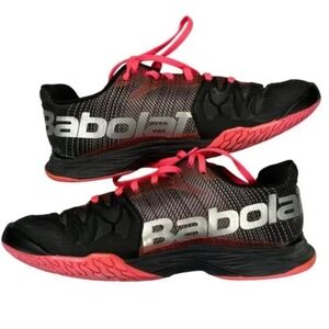 Babolat Women's Jet Mach II All Court Tennis Sneakers Pink/Blk🌴